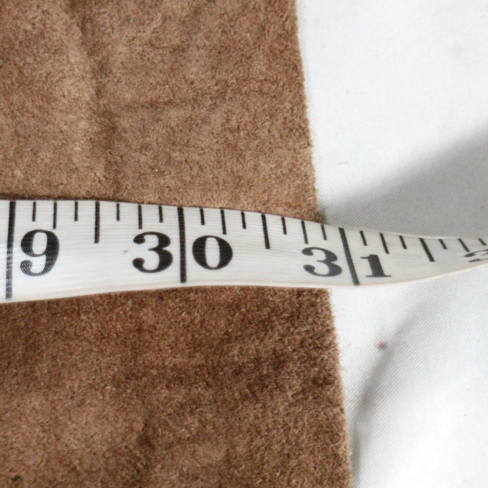 VTG LORD & TAYLOR Silky Suede Leather Skirt Sz 10 Women - Picture 10 of 13